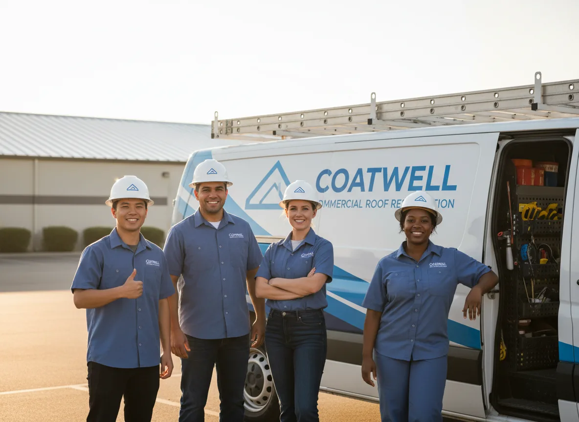 Commercial roof coating company in Randall, KS